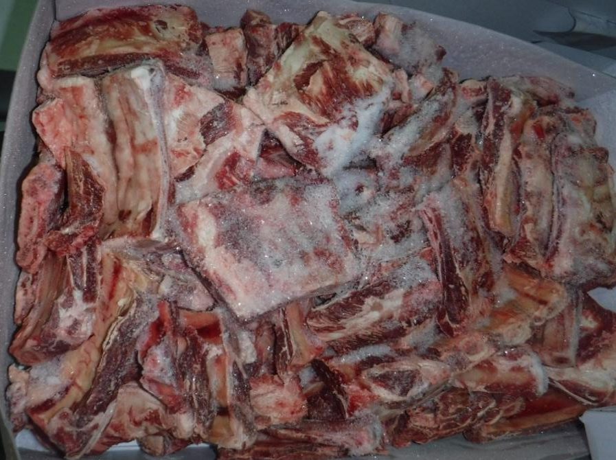 frozen meat