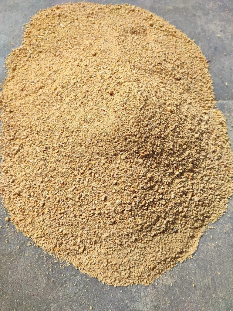 soybean meal used in livestock and poultry feed production